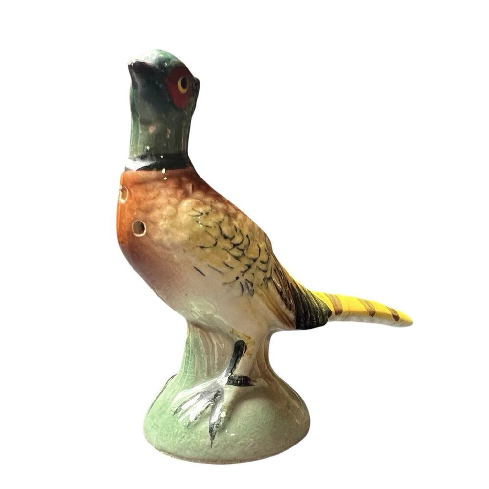 Pheasant Salt Shakers, Vintage, Made in‎ Japan